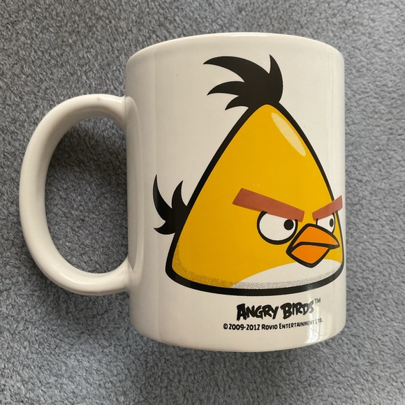 STOR Madrid-Spain Angry Birds Mug Collectible Starring Chuck - Picture 1 of 4